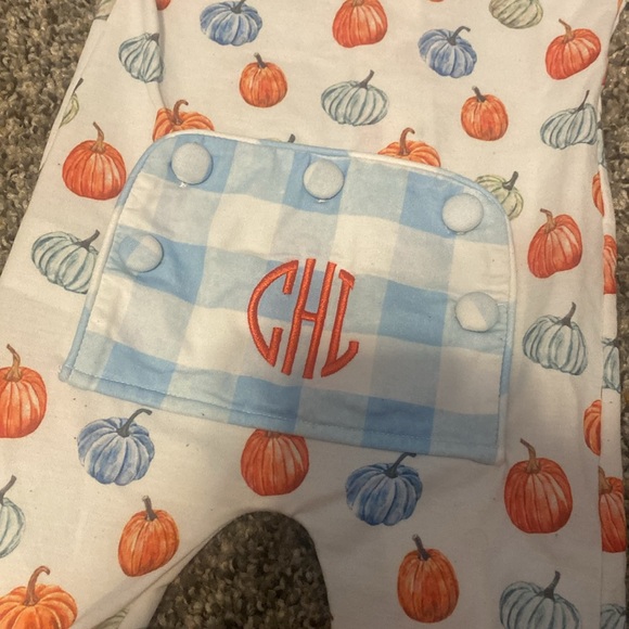 Infant Pumpkin Onesie - Picture 3 of 3
